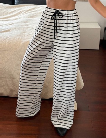 Pantaloni Dazy, alb