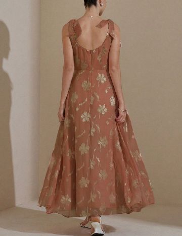 Rochie lunga SHEIN, maro
