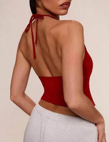 Top SHEIN, rosu