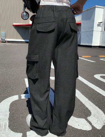 Pantaloni Dazy, negru