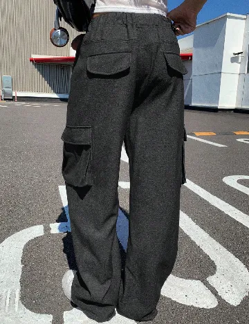 Pantaloni Dazy, negru