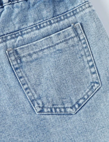 Pantaloni scurti Shein Kids, albastru