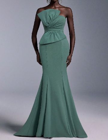 Rochie lunga SHEIN, verde