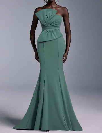 Rochie lunga SHEIN, verde