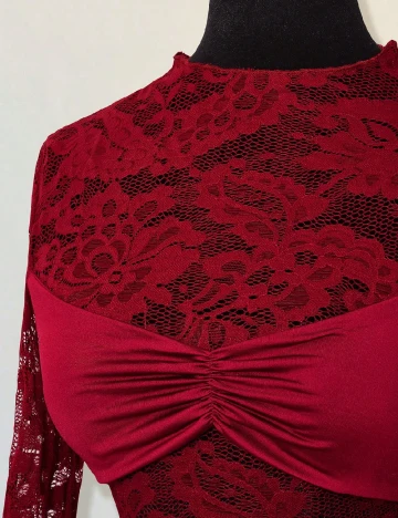 Rochie scurta SHEIN, visiniu