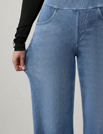 Pantaloni SHEIN, albastru