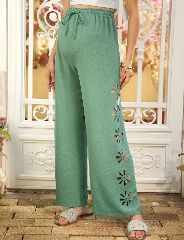 Pantaloni SHEIN Maternity, verde