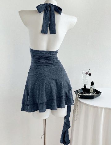 Rochie scurta SHEIN, albastru