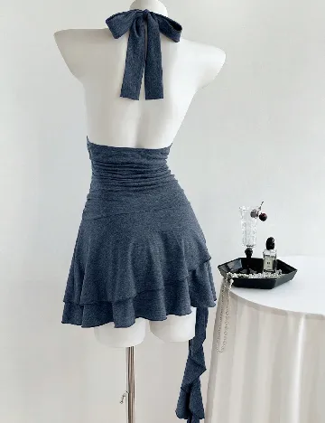 Rochie scurta SHEIN, albastru