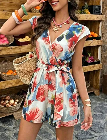 Salopeta SHEIN, mix culori