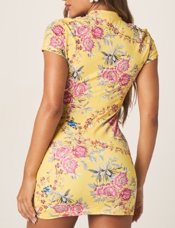 Rochie scurta Missguided, galben