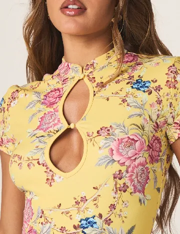 Rochie scurta Missguided, galben