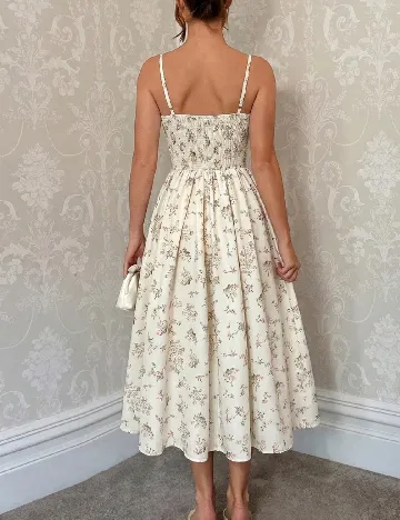 Rochie scurta SHEIN, ecru