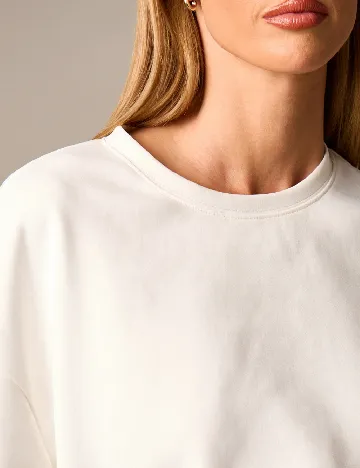 Tricou Oversize AiiRZ, alb