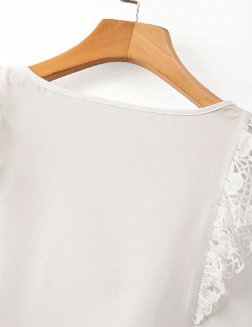 Top SHEIN CURVE, alb