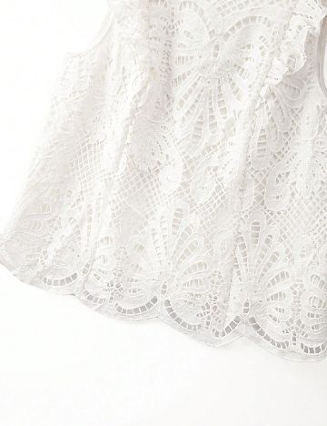 Top SHEIN CURVE, alb