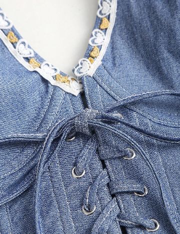 Top SHEIN, albastru