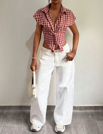 Top SHEIN, rosu