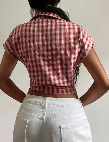 Top SHEIN, rosu