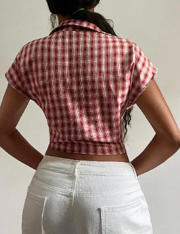 Top SHEIN, rosu
