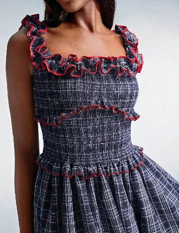 Rochie scurta SHEIN, bleumarin