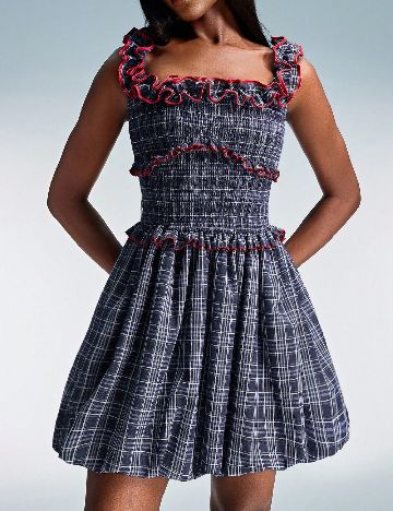 Rochie scurta SHEIN, bleumarin