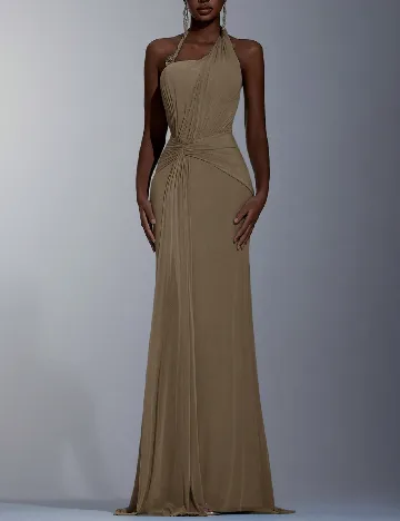 Rochie lunga SHEIN, maro