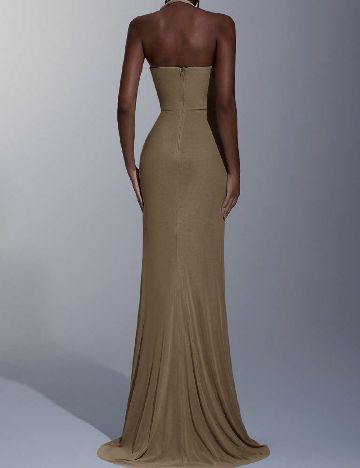 Rochie lunga SHEIN, maro