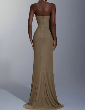 Rochie lunga SHEIN, maro