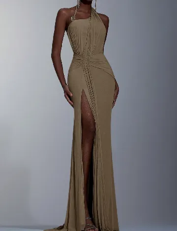 Rochie lunga SHEIN, maro