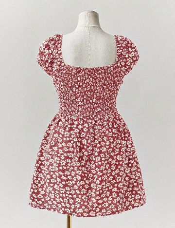 Rochie scurta SHEIN CURVE, roz