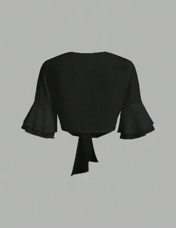Top SHEIN, negru