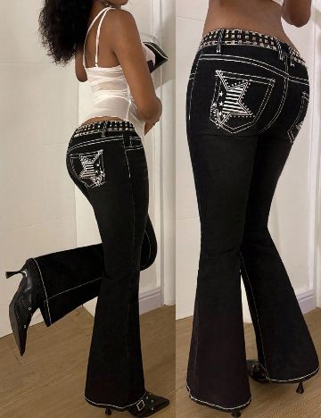 Blugi SHEIN, negru