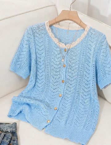 Bluza SHEIN, albastru