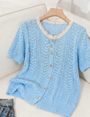 Bluza SHEIN, albastru