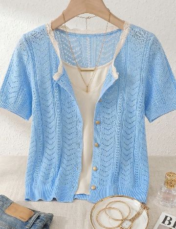 Bluza SHEIN, albastru
