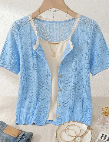 Bluza SHEIN, albastru