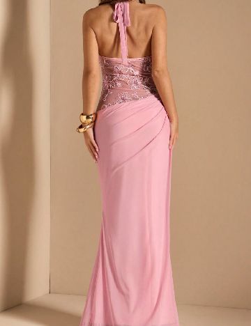 Rochie lunga SHEIN, roz