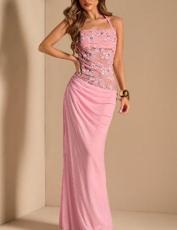 Rochie lunga SHEIN, roz