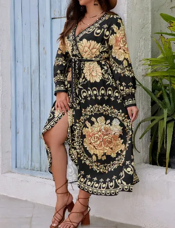 Rochie medie SHEIN CURVE, mix culori