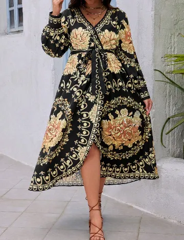Rochie medie SHEIN CURVE, mix culori