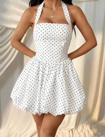 Rochie scurta SHEIN, alb