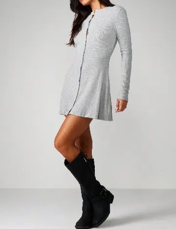 Rochie scurta Missguided, gri