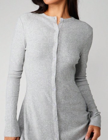 Rochie scurta Missguided, gri