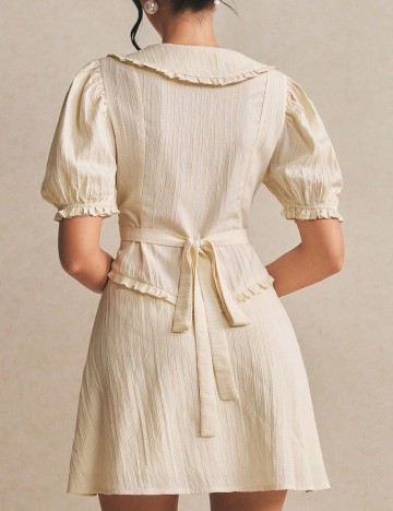 Rochie scurta SHEIN, bej