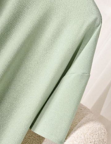Bluza SHEIN CURVE, verde