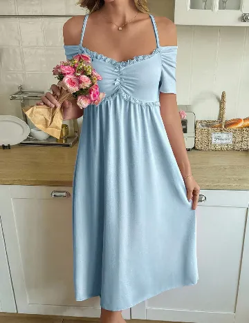 Rochie medie SHEIN, bleu