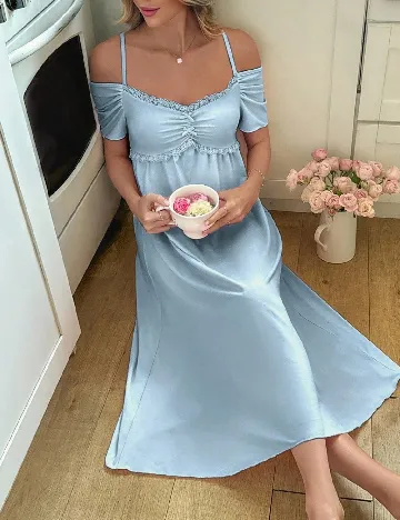 Rochie medie SHEIN, bleu