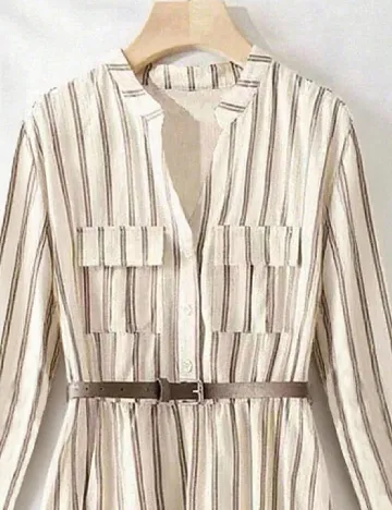 Rochie medie SHEIN, crem