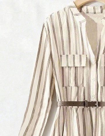 Rochie medie SHEIN, crem